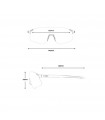 GAFAS BOLLE ICARUS WHITE MATTE (LENTE FOTOCROMÁTICA PHANTOM CLEAR GREEN)