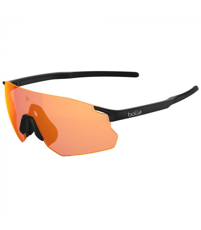 GAFAS BOLLE ICARUS BLACK MATTE (LENTE FOTOCROMÁTICA PHANTOM BROWN RED)
