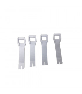 CORREAS CORTAS BOTAS GAERNE GX-J, SG-J (BLANCO)