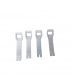 CORREAS CORTAS BOTAS GAERNE GX-J, SG-J (BLANCO)