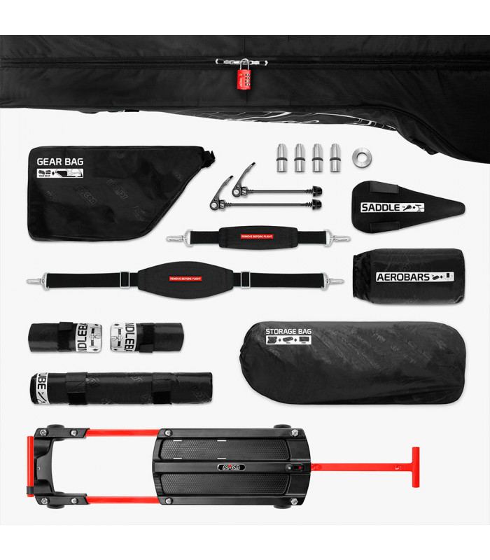 BOLSA PORTABICICLETAS SCICON AEROCOMFORT 3.0 TRIATHLON (NEGRO)