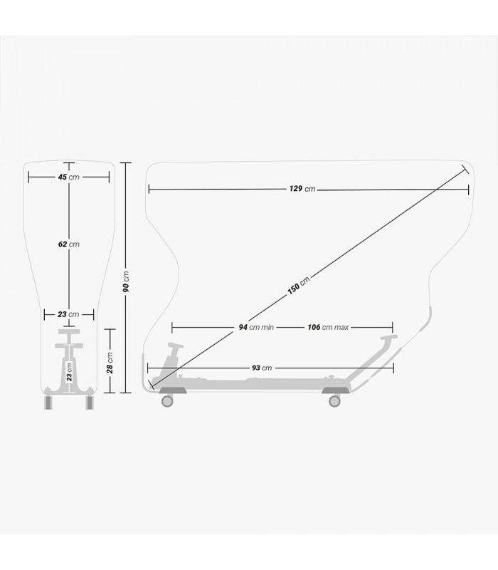 SCICON AEROCOMFORT 3.0 TRIATHLON BIKE TRAVEL BAG (BLACK)