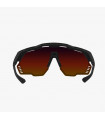 SCICON AEROSHADE KUNKEN CARBON MATT SUNGLASSES (MULTIMIRROR RED LENS)