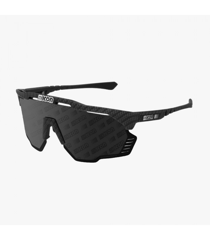 SCICON AEROSHADE KUNKEN MONOGRAM CARBON MATT (MONOGRAM SILVER LENS)