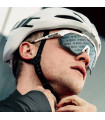SCICON AEROSHADE KUNKEN MONOGRAM WHITE GLOSS SUNGLASSES (RED MONOGRAM LENS)
