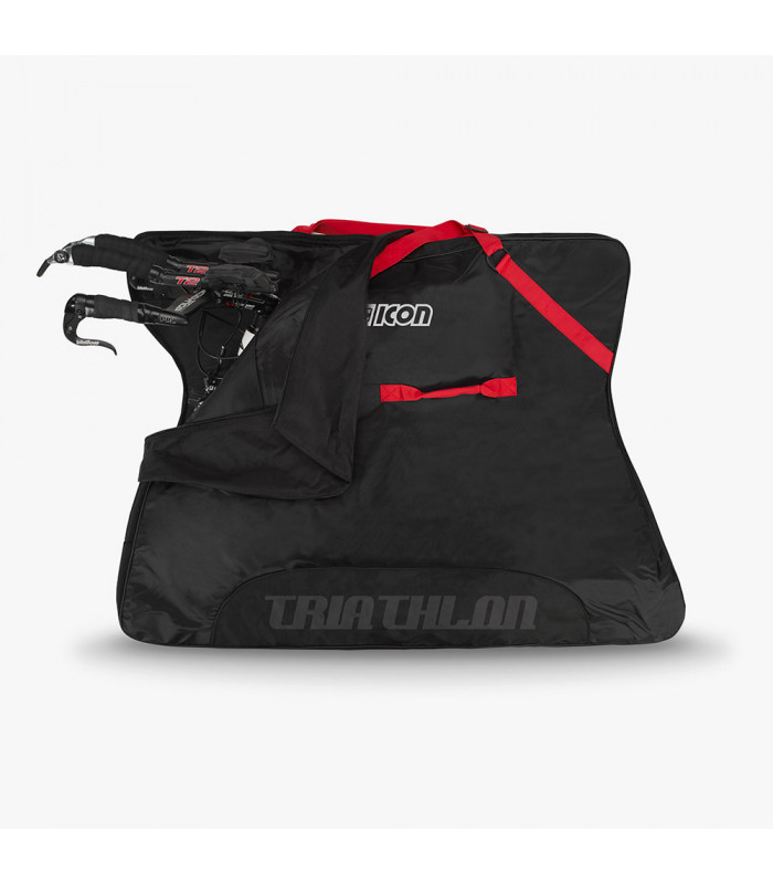 SCICON TRAVEL PLUS TRIATHLON BIKE TRAVEL BAG (BLACK)