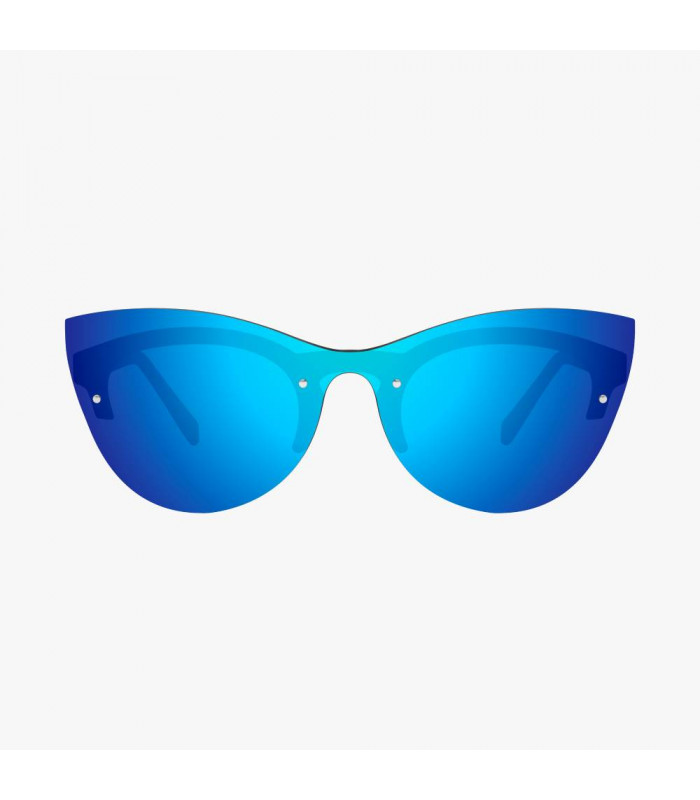 SCICON PHANTOM BLACK GLOSS SUNGLASSES (MULTIMIRROR BLUE LENS)