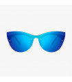 SCICON PHANTOM BLACK GLOSS SUNGLASSES (MULTIMIRROR BLUE LENS)