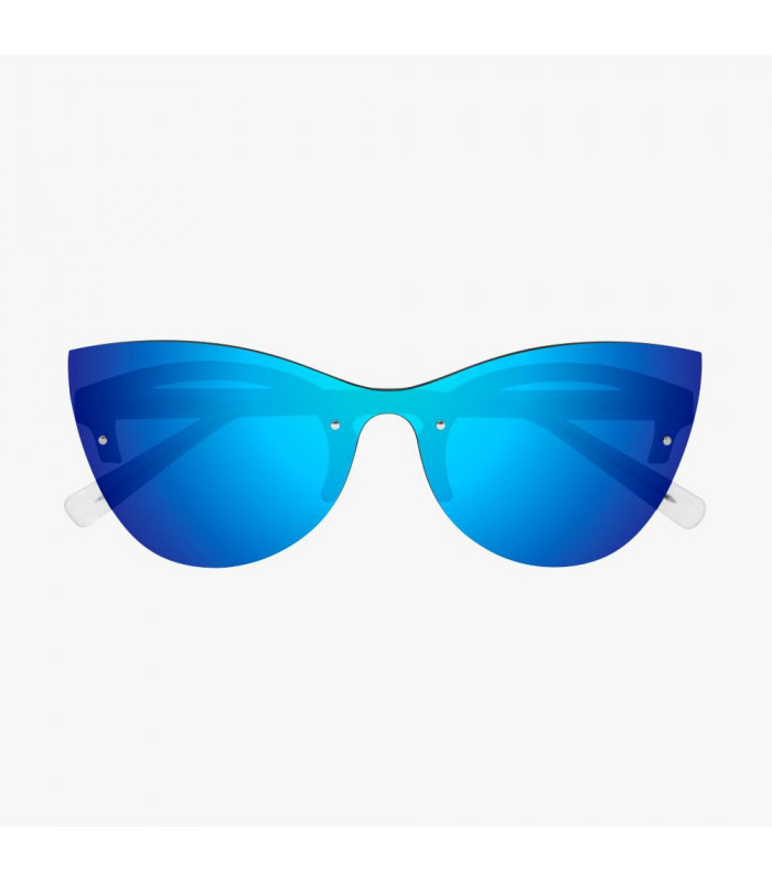 SCICON PHANTOM FROZEN MATT SUNGLASSES (MULTIMIRROR BLUE LENS)