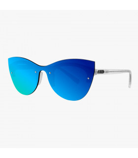 SCICON PHANTOM FROZEN MATT SUNGLASSES (MULTIMIRROR BLUE LENS)