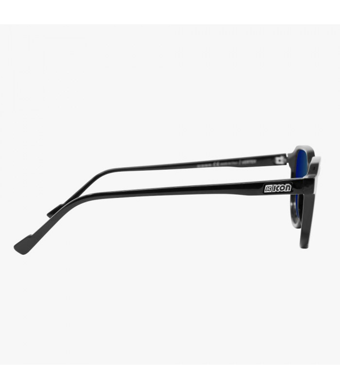 GAFAS SOL SCICON VERTEX BLACK GLOSS (LENTES MULTIESPEJO AZUL)