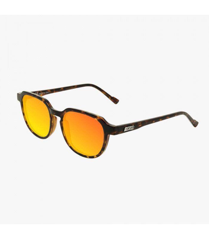 SCICON VERTEX DEMI GLOSS SUNGLASSES (RED MULTIMIRROR LENSES)