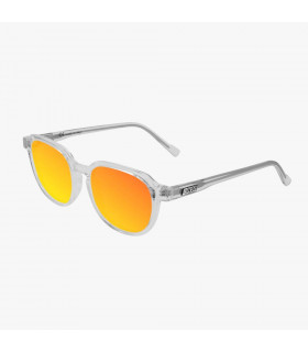 SCICON VERTEX CRYSTAL GLOSS SUNGLASSES (RED MULTIMIRROR LENSES)