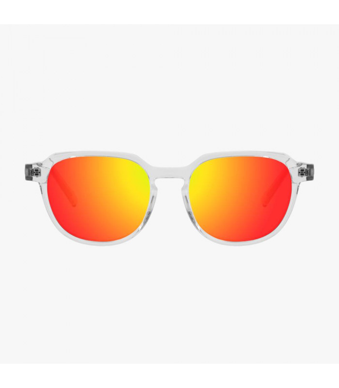 SCICON VERTEX CRYSTAL GLOSS SUNGLASSES (RED MULTIMIRROR LENSES)