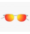 SCICON VERTEX CRYSTAL GLOSS SUNGLASSES (RED MULTIMIRROR LENSES)