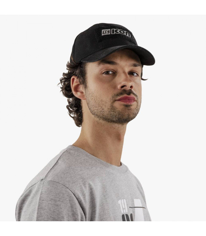 GORRA SCICON BASEBALL (NEGRO)