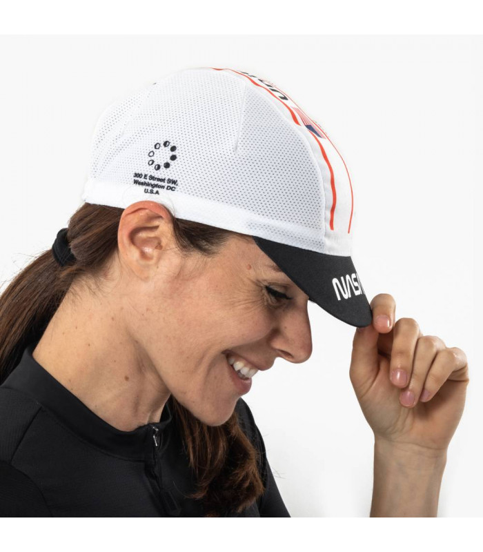 GORRA CICLISMO SCICON SPACE AGENCY (BLANCO)