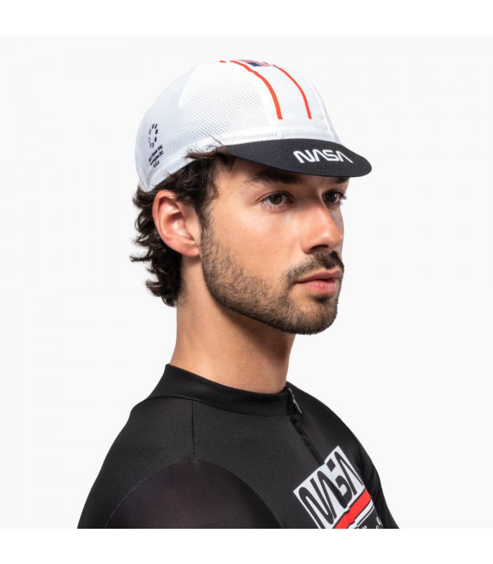 GORRA CICLISMO SCICON SPACE AGENCY (BLANCO)