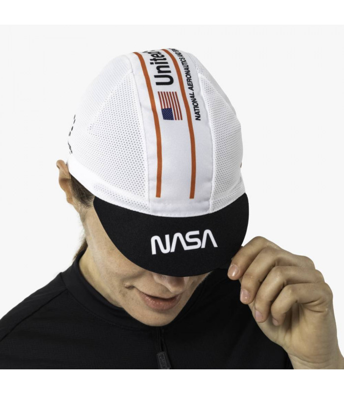 GORRA CICLISMO SCICON SPACE AGENCY (BLANCO)