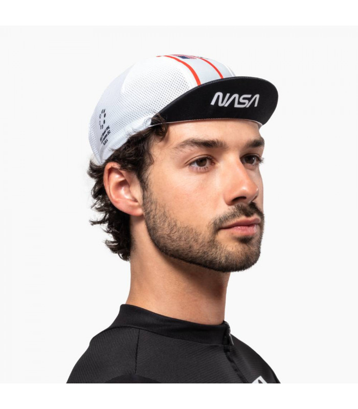 GORRA CICLISMO SCICON SPACE AGENCY (BLANCO)