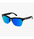 SCICON GRAVEL BLACK GLOSS SUNGLASSES (MULTIMIRROR BLUE LENSES)