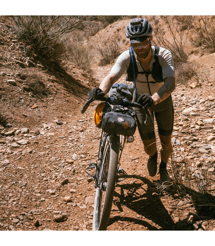 ZAPATILLAS GRAVEL QUOC GRAN TOURER (BLACK GUM)