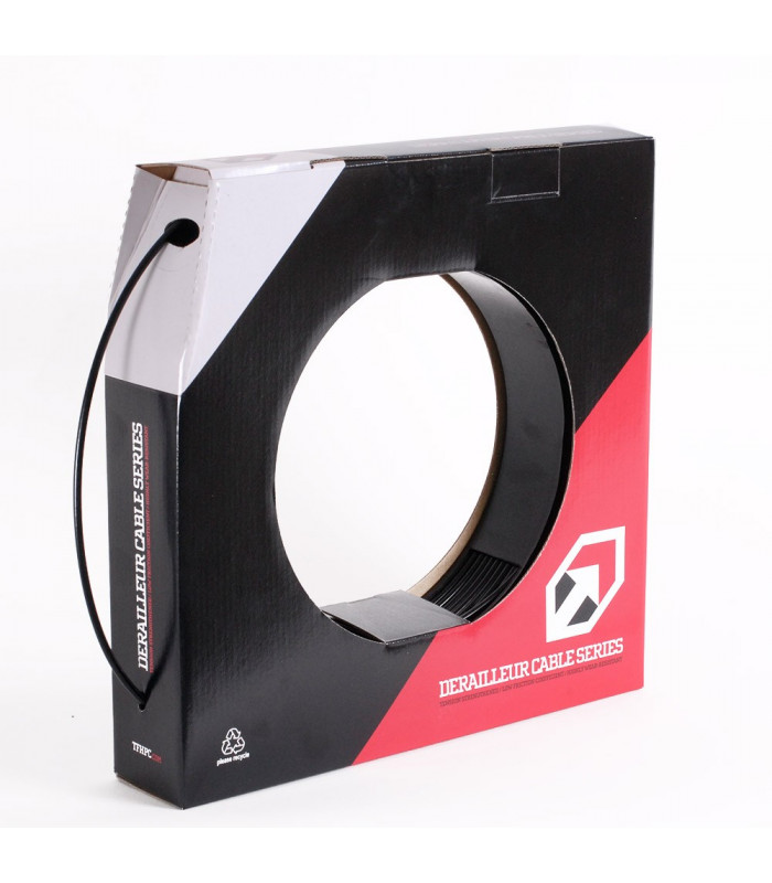 TFHPC LUBRICATED 4 MM CABLE HOUSING (BLACK/50 M)