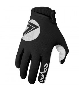GUANTES SEVEN ANNEX 7 DOT (NEGRO)