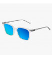 SCICON VERTEC CRYSTAL GLOSS SUNGLASSES (MULTIMIRROR BLUE LENSES)