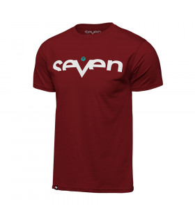 CAMISETA SEVEN BRAND (BURDEOS)