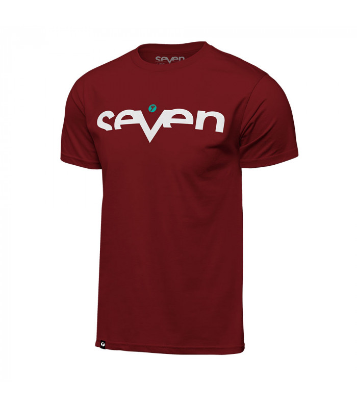CAMISETA SEVEN BRAND (BURDEOS)