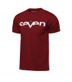 CAMISETA SEVEN BRAND (BURDEOS)