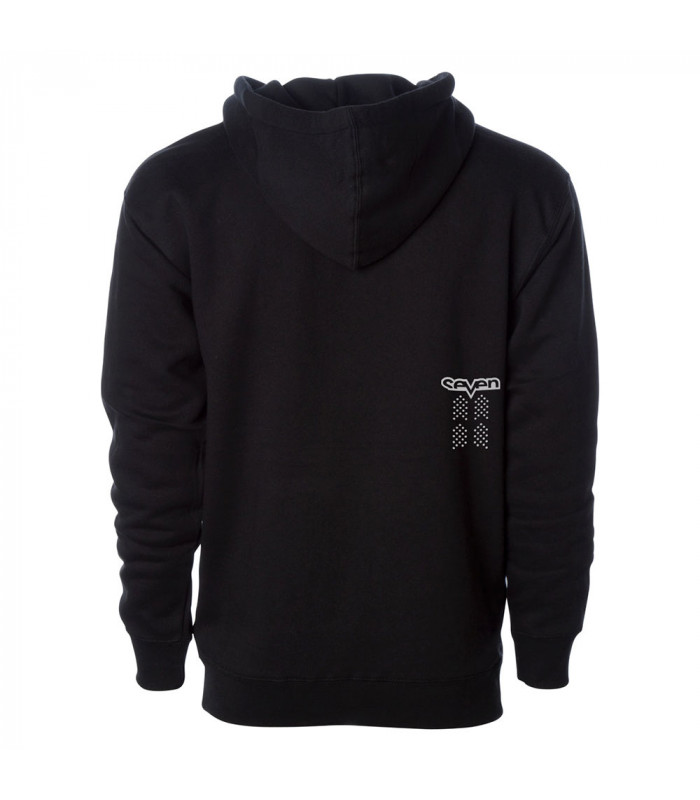 SUDADERA SEVEN DOT (NEGRO)
