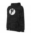 SEVEN DOT HOODIE (BLACK CAMO)