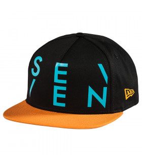 SEVEN CROSSOVER CAP (BLACK/BLUE)