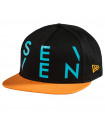 GORRA SEVEN CROSSOVER (NEGRO/AZUL)