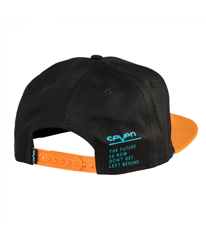 GORRA SEVEN CROSSOVER (NEGRO/AZUL)
