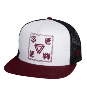 SEVEN VECTOR CAP (WHITE/STEEL)