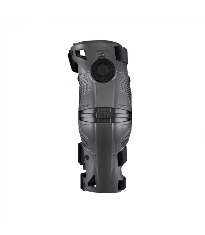 RODILLERAS ORTOPÉDICAS MOBIUS X8 (GRIS/NEGRO)