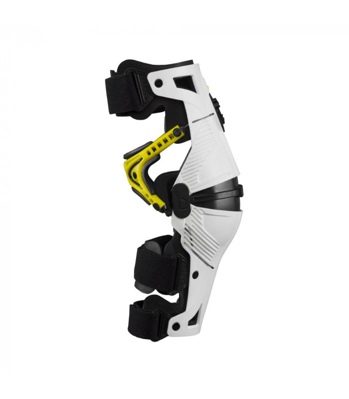 MOBIUS X8 KNEE BRACES (WHITE/ACID YELLOW)