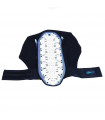 PROTECTOR ESPALDA CON FAJA UFO MULTISPORT (BLANCO)