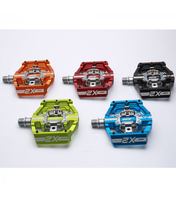 HT X2 DOWNHILL PEDAL (APPLE GREEN) | TopFun.com