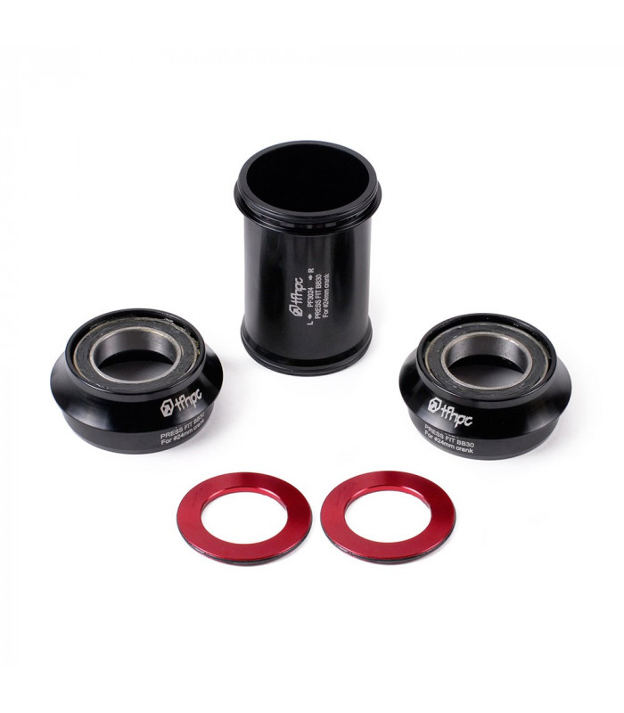 TFHPC BB PF30 FOR SHIMANO 24 MM AXLE (BLACK)