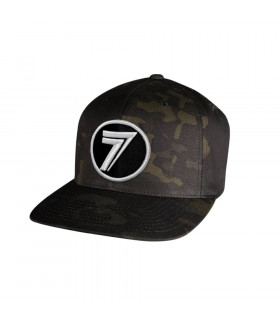 GORRA SEVEN DOT PATCH (NEGRO CAMO)