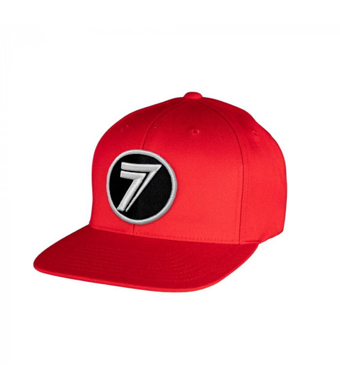SEVEN DOT PATCH CAP (RED)