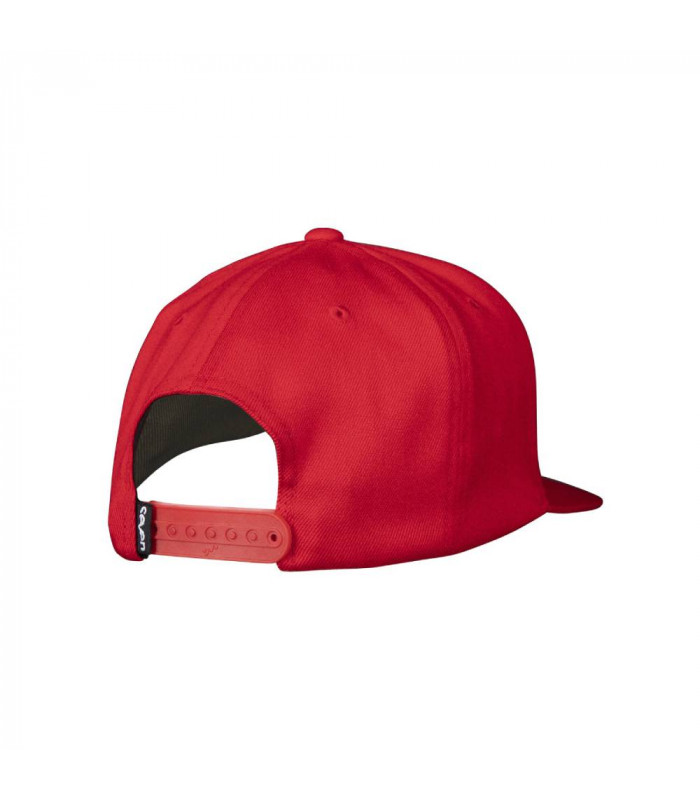 SEVEN DOT PATCH CAP (RED)