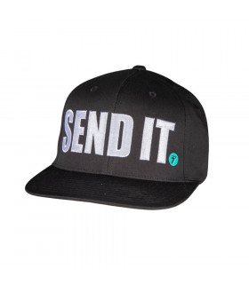 GORRA SEVEN SEND IT (NEGRO)