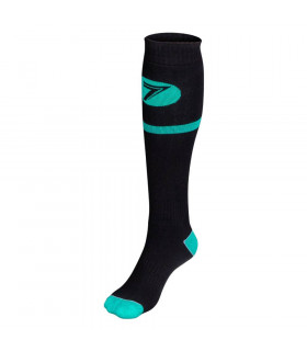 CALCETINES SEVEN RIVAL DOT (AQUA/NEGRO)