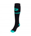 SEVEN RIVAL DOT SOCKS (AQUA/BLACK)