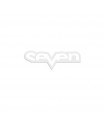SEVEN BRAND 5" STICKER (WHITE)
